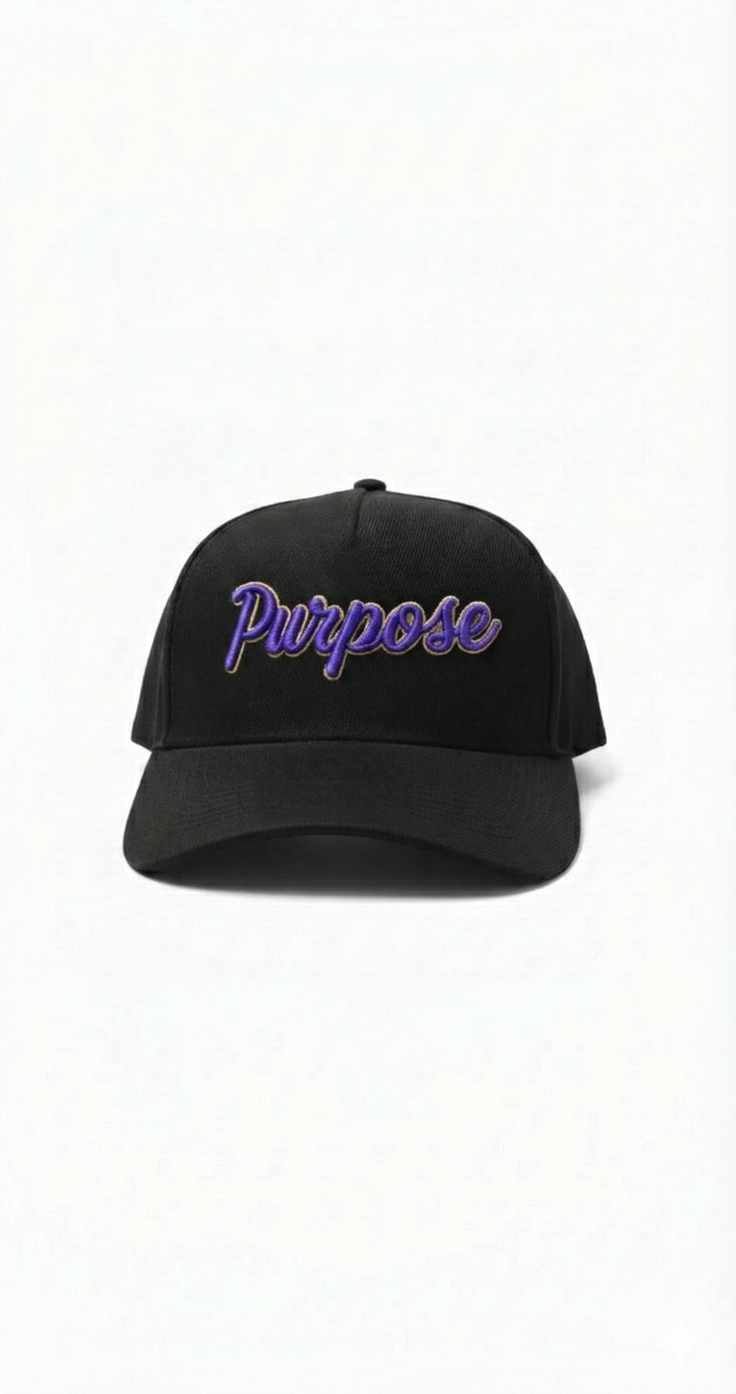 The "Purpose" A-Frame | Black & Purple