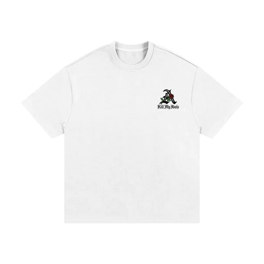"Wake Yo Faith Up" Heavyweight Tee - White
