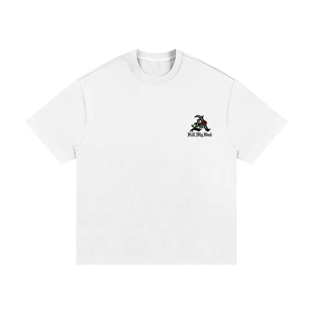 "Be Not Afraid" Heavyweight Tee - White