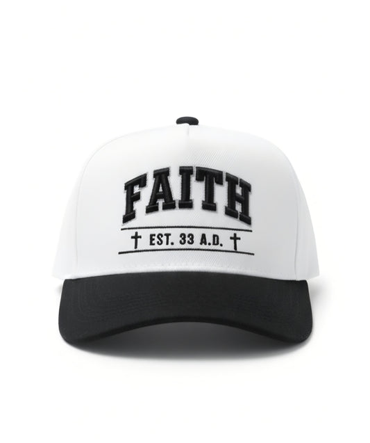 The "Faith Est. 33 A.D." A Frame | Black & White