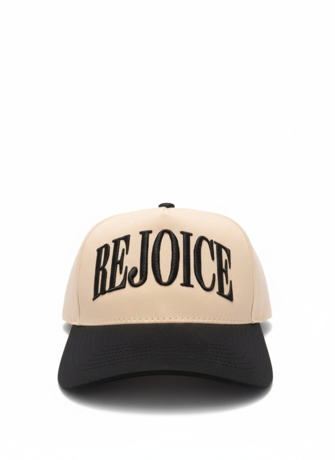 The "Rejoice" A-Frame | Cream & Black